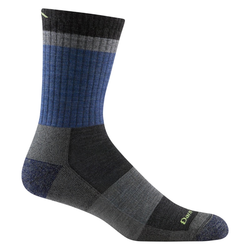 Heady Stripe Micro Crew Lightweight Hiking Sock