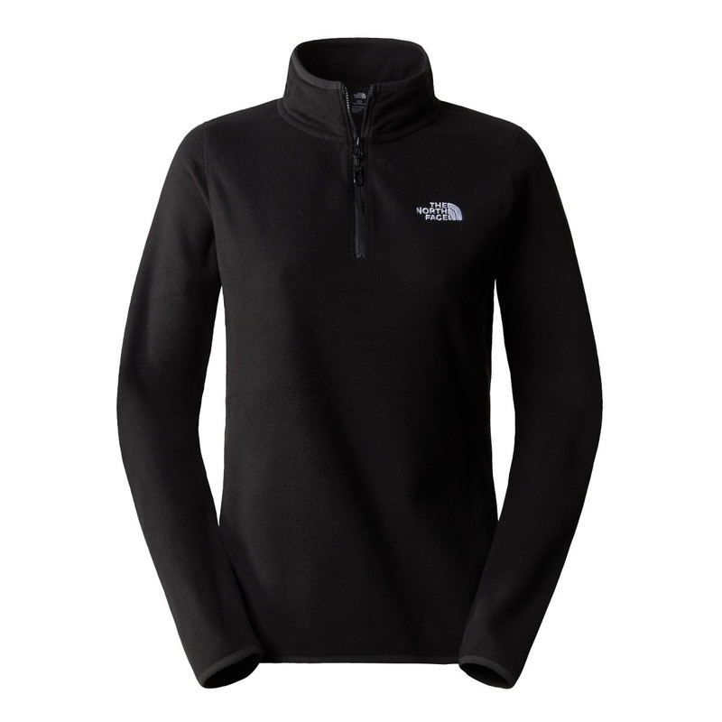 100 Glacier Quarter Zip Fleece - TNF Black