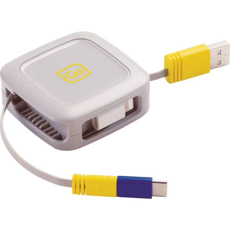 3 in 1 Retractable Connector Cable (1M)