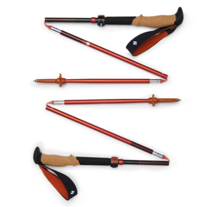 Pursuit FLZ Trekking Poles - Black/Octane