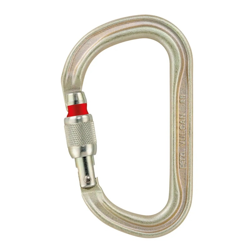 Vulcan Screw Lock Steel Carabiner