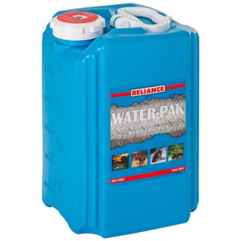 Contenant Rectangulaire Pour Eau Reliance Aqua Pak, Capacit Varie, Bleu