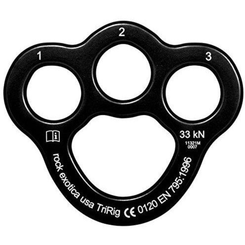 Rock Exotica TriRig Rigging Plate (Black)