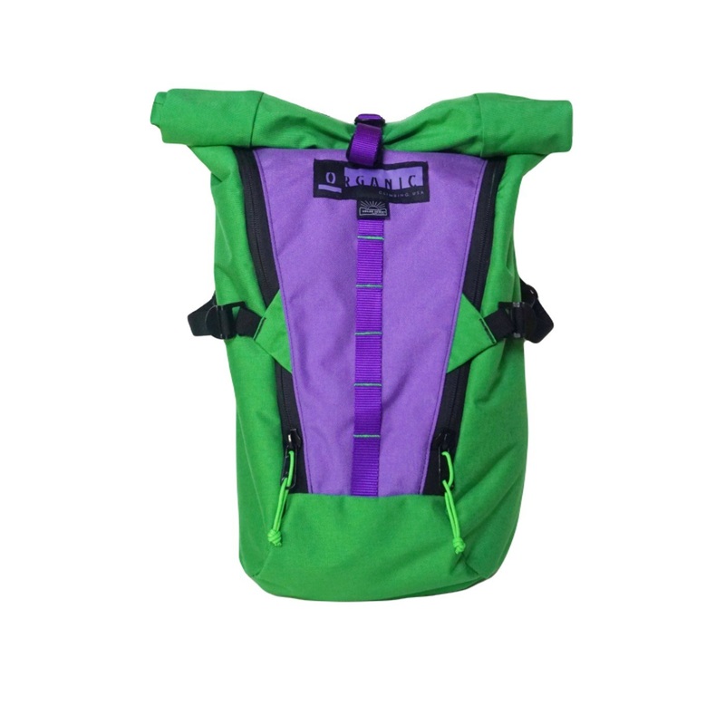 Organic Dual Zip Roll Down Pack- Misc Colors