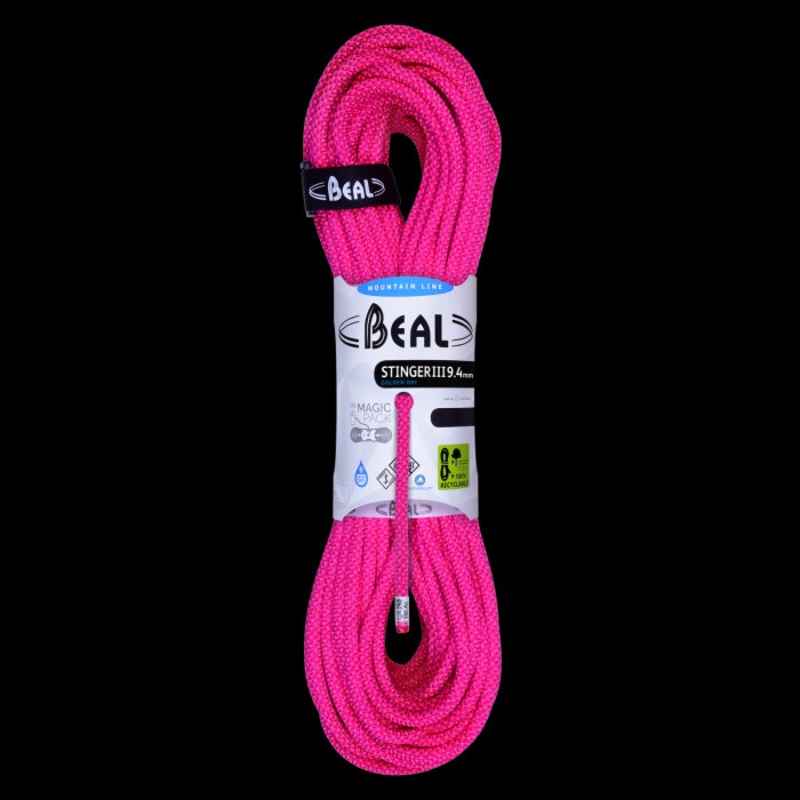 9.4 mm Stinger III Golden Dry Rope