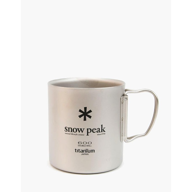 Snow Peak Titanium Double Wall 600 Mug