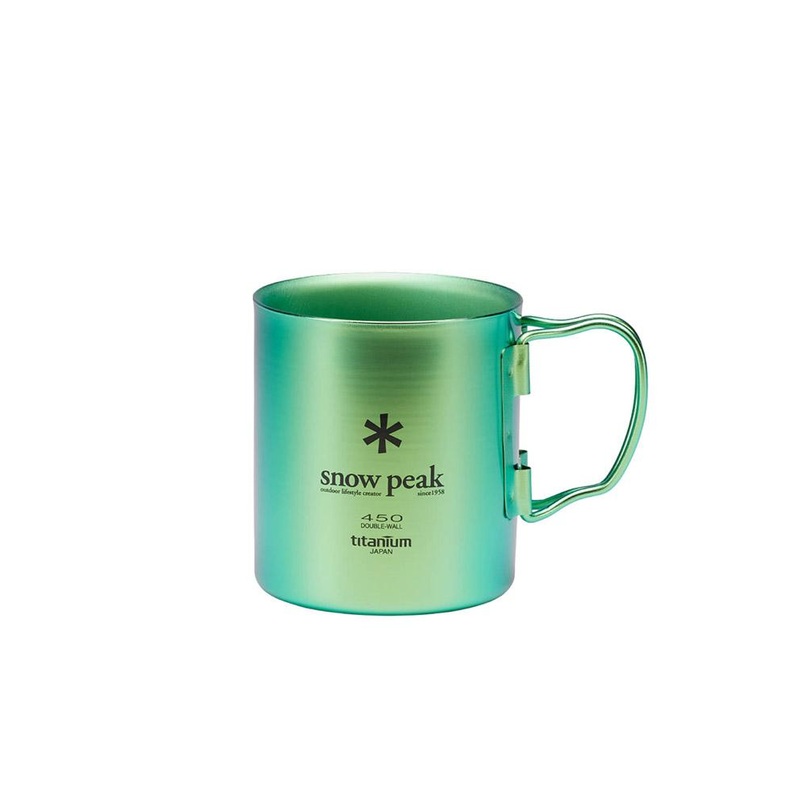 Snow Peak Titanium Double Wall 450 Mug in Colors