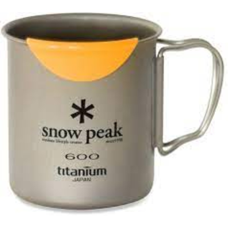 Snow Peak HotLips Titanium Single Wall 600 Mug
