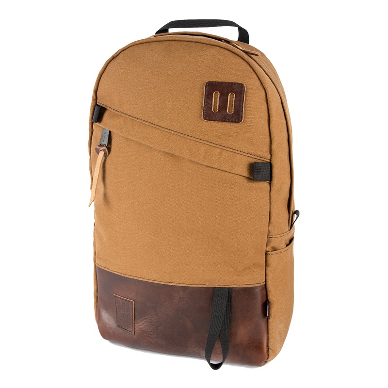 Topo Designs Canvas/Leather Daypack USA