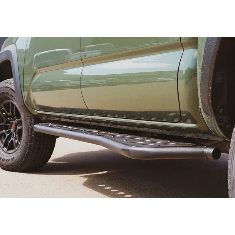 Cali Raised LED Step Edition Rock Sliders For Toyota Tacoma 2005+
