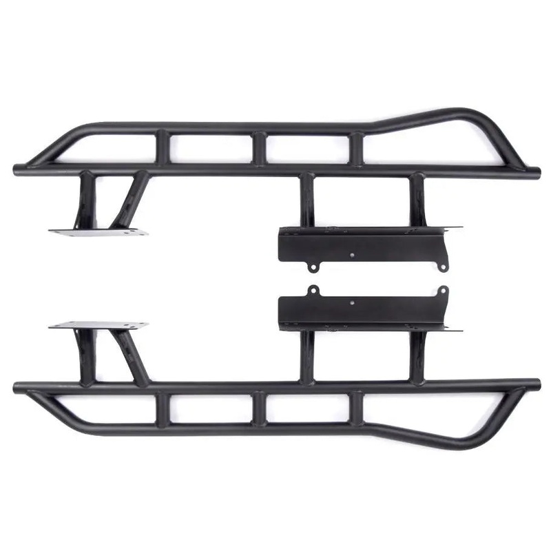 Cali Raised LED Step Edition Rock Sliders For Toyota Tundra 2014-2021