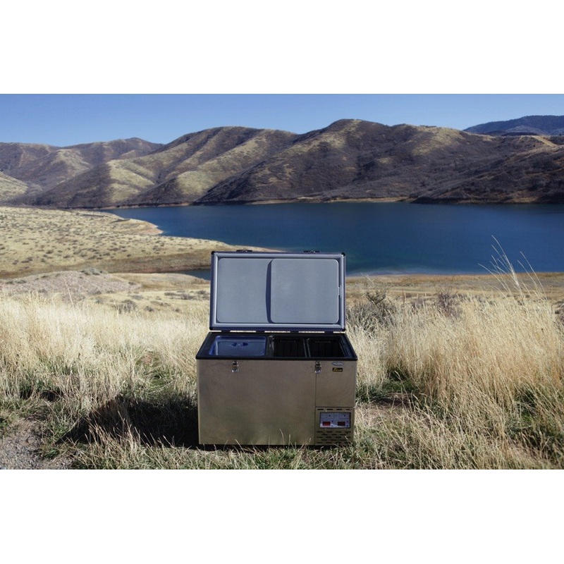 National Luna Twin Compartment Fridge/Freezer - 2 Sizes
