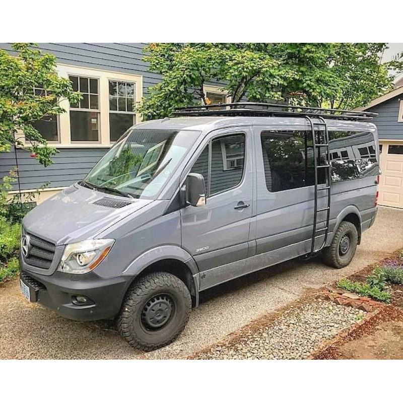Aluminess 144 Low Roof Racks For Mercedes Sprinter 2007+